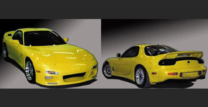 Custom Mazda RX7 Body Kit  Coupe (1993 - 1997) - $850.00 (Manufacturer Sarona, Part #MZ-012-KT)